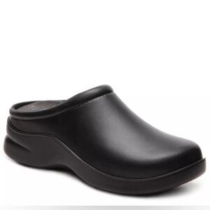 Klogs Dusty Work Clog Slip Resistant Black Slip-On Work Kitchen Shoes Gardening